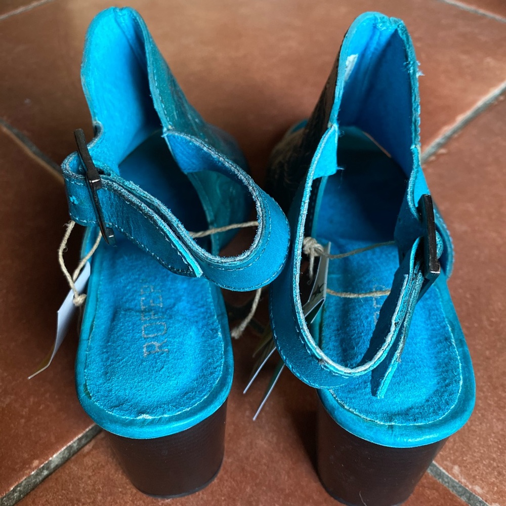 Roper Wear Of The West | Turquoise Mules - Picture 7 of 12
